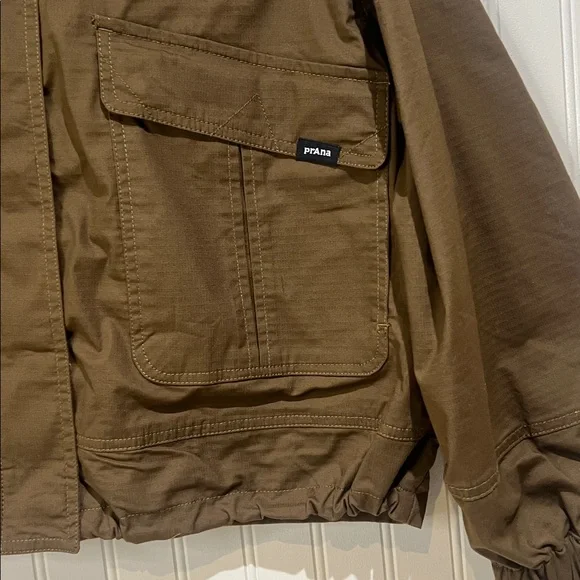 NWT PRANA Women’s palisades ripstop jacket Rich Earth Size Small - Picture 4 of 12